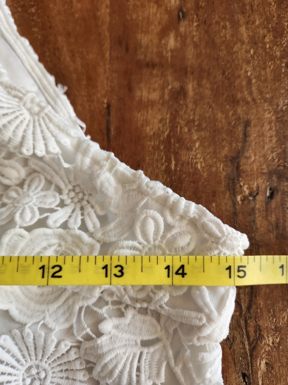 Lulus Love Poem Lace White Floral Lace Halter Mini Women’s Dress S - Picture 9 of 13